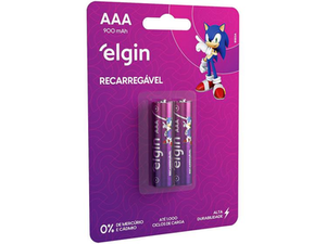 pilha-recarregavel-aaa-elgin-12v-900mah-2-unidades - Imagem