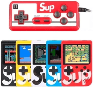 video-game-mini-portatil-sup-400-jogos-retro-classico-ligue-tv-controle-jogos-na-memoria-originais-pre-carregados-diversao-garantida-onde-quer-que-voce-va-perfeito-para-viagens - Imagem