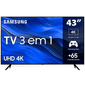 smart-tv-43-uhd-4k-samsung-43cu7700-processador-crystal-4k-samsung-gaming-hub-visual-livre-de-cabos-tela-sem-limites-alexa-built-in - Imagem