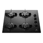 cooktop-a-gas-electrolux-ke4gp-4-bocas-com-mesa-de-vidro-temperado-bivolt-preto - Imagem