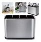 escorredor-porta-talheres-pia-silver-inox-ke-home-18x13cm-cor-aco-inox-brilhante - Imagem