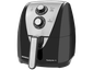 fritadeira-eletrica-sem-oleo-air-fryer-mondial-afn40bi-family-inox-4l-pretainox-nke0 - Imagem