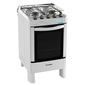 fogao-esmaltec-4-bocas-agata-4062-com-mesa-de-inox-e-acendimento-automatico-bivolt-branco - Imagem