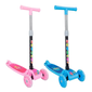 patinete-infantil-3-rodas-com-luzes-led-dobravel-e-ajustavel-menino-menina-atentu - Imagem