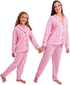 kit-pijama-americano-mae-e-filha-feminino-inverno-malha-familia-frio - Imagem