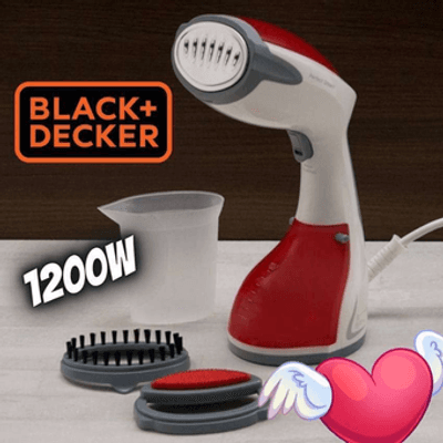 Vaporizador Higienizador De Roupa Portátil Black Decker 127v 110v