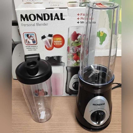 Liquidificador Portátil Mondial Personal Blender Dg-01 Preto 220v