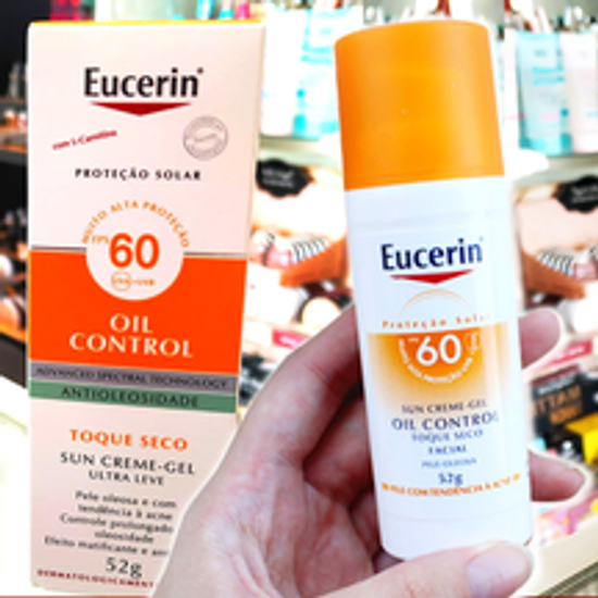 Eucerin Protetor Solar Facial - Sun Gel-Creme Oil Control Fps 60 50G