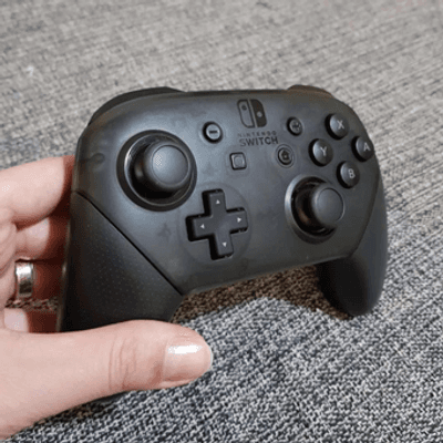 Controle Joystick Sem Fio Nintendo Switch Pro Controller Japon Black