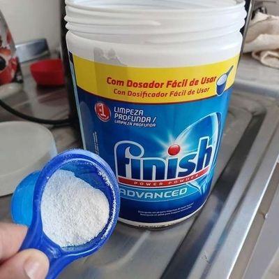 Finish Advanced - Detergente Em Pó Para Lava Louças, 1kg