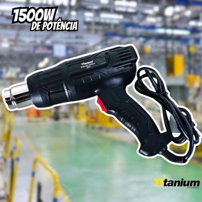 Soprador Térmico 1500w cor Preto 110V - Titanium