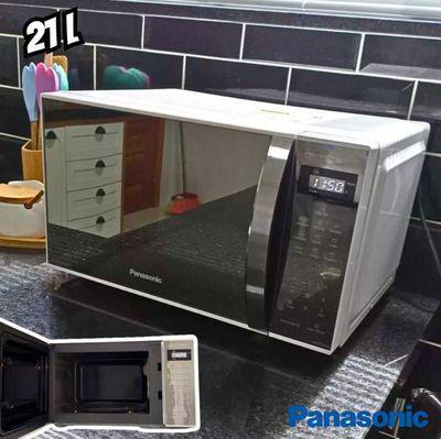 Micro-ondas De Mesa Panasonic, 21 Litros, Branco, Espelhada 220v