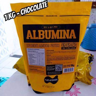 Albumina Naturovos 1kg - Chocolate