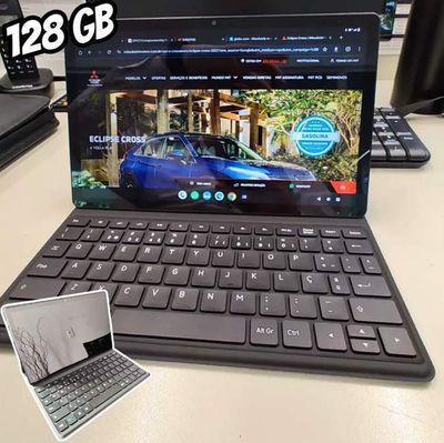 Tablet VAIO TL10 8GB 128GB Octa-Core Tela 10,4” 2K 4G WiFi Câmera 8MP + Selfie 5MP Android 13 7000mAh Com Teclado De Conexão Inteligente – Preto