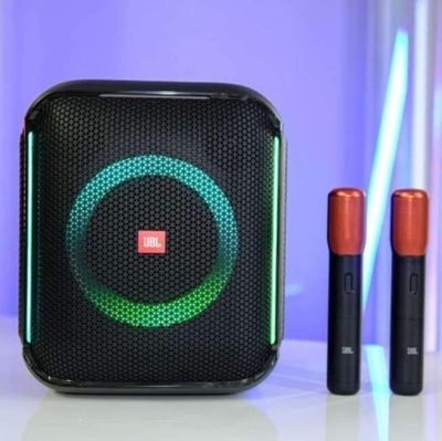 Caixa De Som Partybox Encore Com Microfone Jbl - Preta