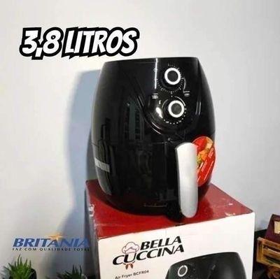 Air Fryer Britânia Bella Cuccina 3,8l 1500w Sem Óleo Bcfr04