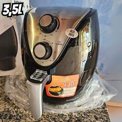 Fritadeira Elétrica Af-30-i Air Fryer Sem Óleo 3,5l Cor Preto E Inox Mondial 127v