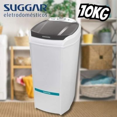 Suggar Lavadora De Roupas Lavamax Eco 10kg 220v Branca Le1022br