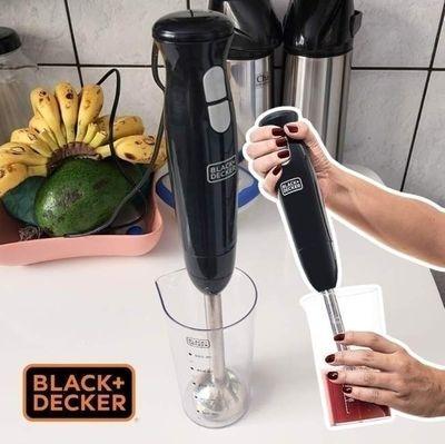 Black Decker Mixer Vertical, Portátil, com Haste em Inox, 2 Velocidades, Potência 300W, 220V