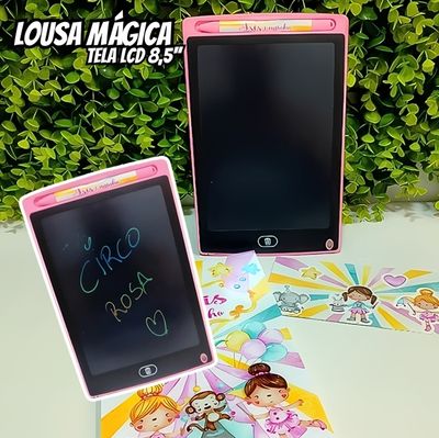 Lousa Mágica Tela LCD 8,5 Polegada Portátil Tablet Infantil - Amana Store