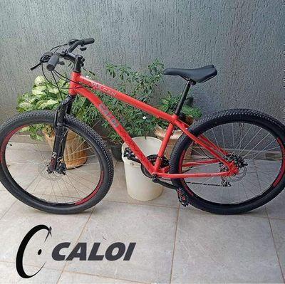 Bicicleta Caloi Vulcan Aro 29 Vermelha Tamanho 15 - T15R29V21