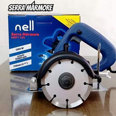 Serra Mármore Elétrica Nell MB91105 110mm - 1300W 1200 RPM 8 Peças