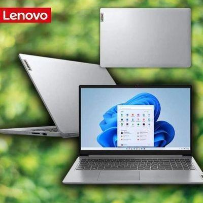 Notebook Lenovo IdeaPad 1i Celeron + Microsoft 365 Personal 4GB 128GB SSD W11 15.6" 82VX0001BR Prata