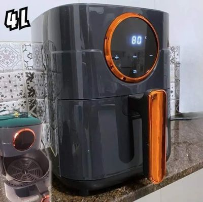 Fritadeira Elétrica Air Fryer Gaabor 4l Digital Touch Grafite GA-E45A01 110v