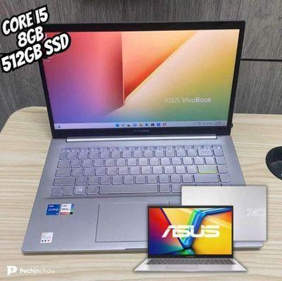 Notebook Asus Vivobook 15 X1504za Intel Core I5 1235u 8gb Ram 512gb Ssd Linux Keepos Tela 15,6 Fhd Blue - Nj983