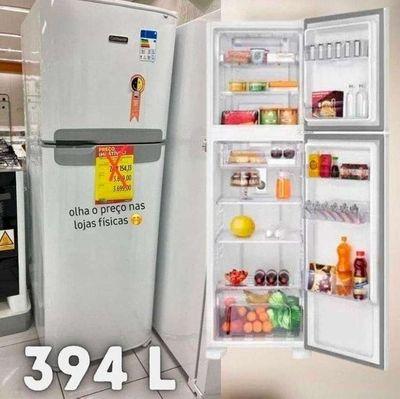 Geladeira/refrigerador Continental Frost Free Duplex Branca 394 Litros (tc44)