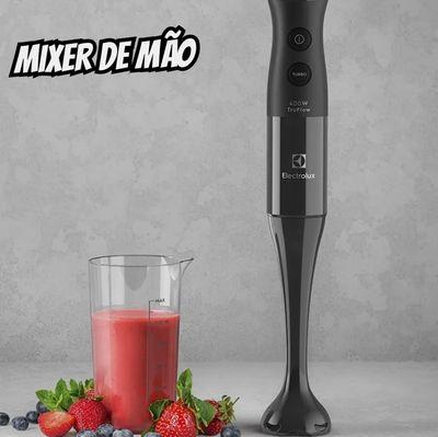 Mixer De Mão Electrolux Preto 400w Truflow Turbo Eib05 127v