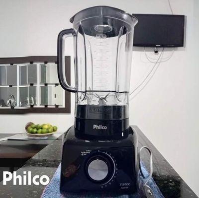 Liquidificador Philco PH900 Preto com Filtro - 12 Velocidades 1200W