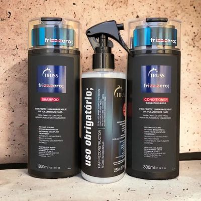 Kit Truss Frizz Zero + Uso Obrigatório (3 Produtos)