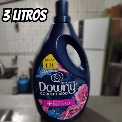 Amaciante Downy Concentrado Brisa Intenso - Florais Frutas Cítricas e Ervas 3L