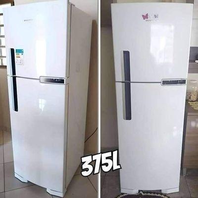 Geladeira Brastemp Frost Free Duplex 375l Branco - Com Compartimento Extrafrio Fresh Zone Brm44hb