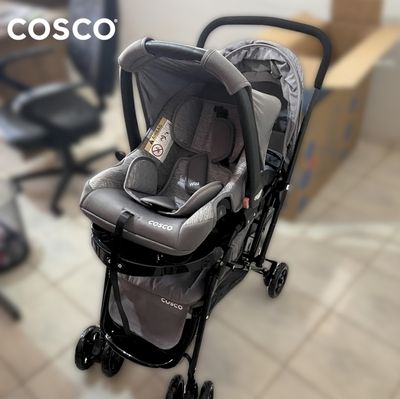 Cosco Kids, Travel System Reverse, Preto Bronze