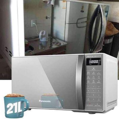 Micro-ondas Panasonic NN-ST27LWRUK 21 L Desodorizador Branco Espelhado 220V