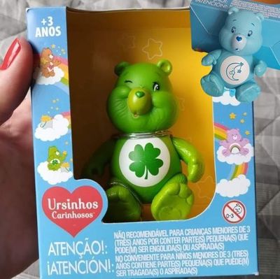 Boneco Ursinhos Carinhosos Boa Sorte, Verde, Brinquedos Estrela