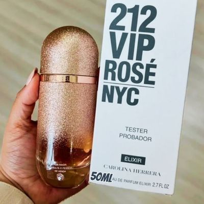 212 Vip Rosé Elixir Carolina Herrera Edp - Perfume Feminino 50ml