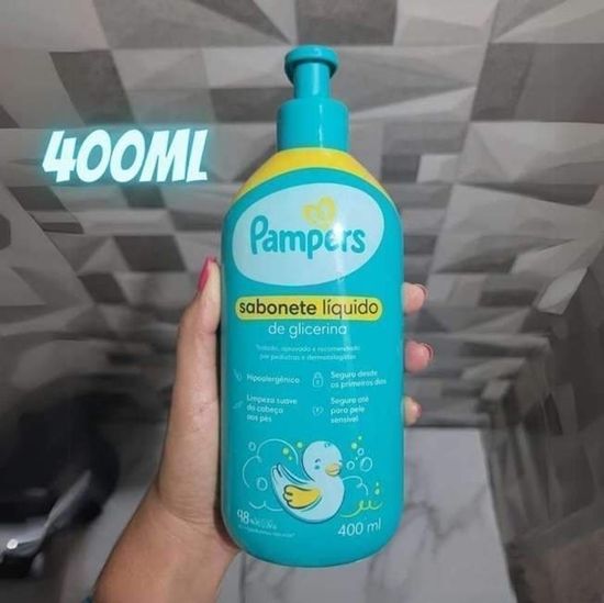 Pampers Sab Liq Cpo Glicerina 400ml