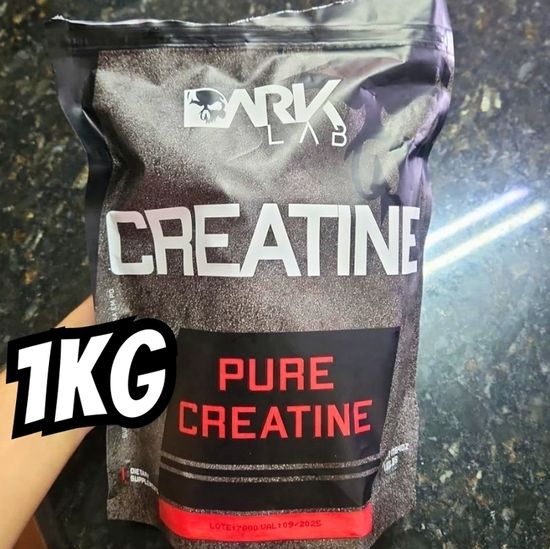 Creatina Monohidratada Pura 1kg Dark Lab Unidade Sem sabor