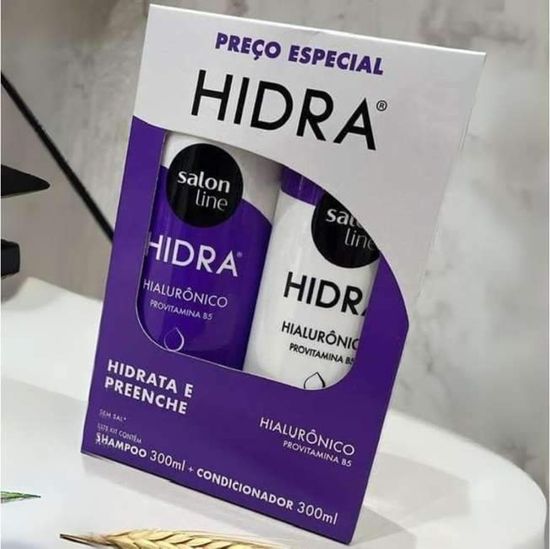 Shampoo+Condicionador Salon Line Hidra Hialurônico 300ml