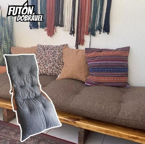 Futon Colchonete Dobrável De Espuma Solteiro Vermelho Bf Colchões