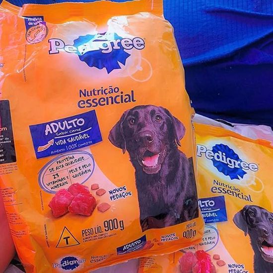 PEDIGREE Ração Pedigree Nutrição Essencial Carne Para Cães Adultos 900 G