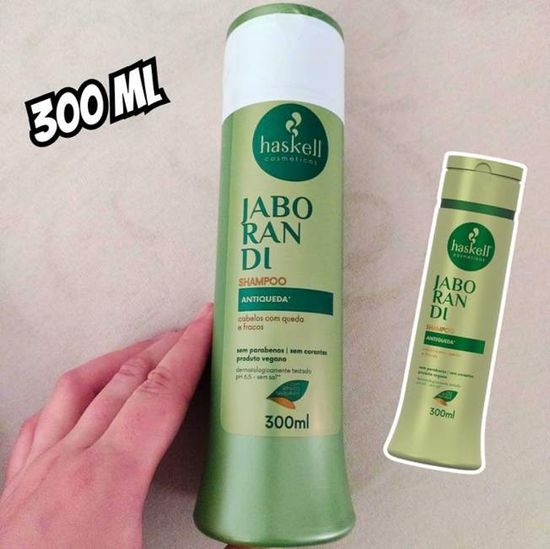 Shampoo de Jaborandi e Carqueja, Haskell, 300 ml