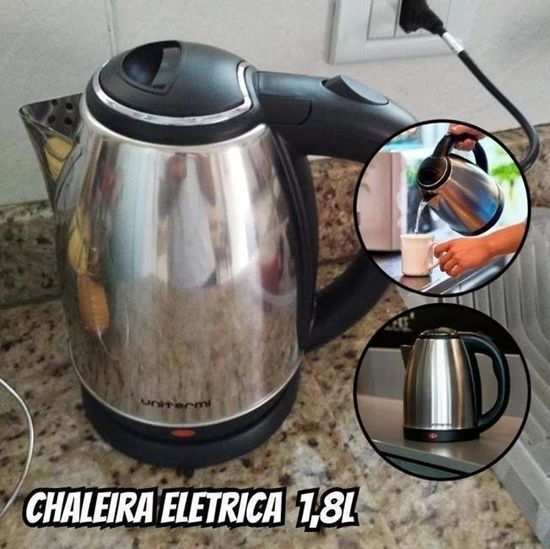 Chaleira Eletrica Atacama 1,8l - Unitermi 220V