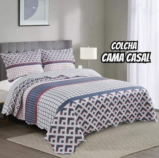 Kit Coxa Casal Cobre Leite Matelado Cores Lisas Camesa