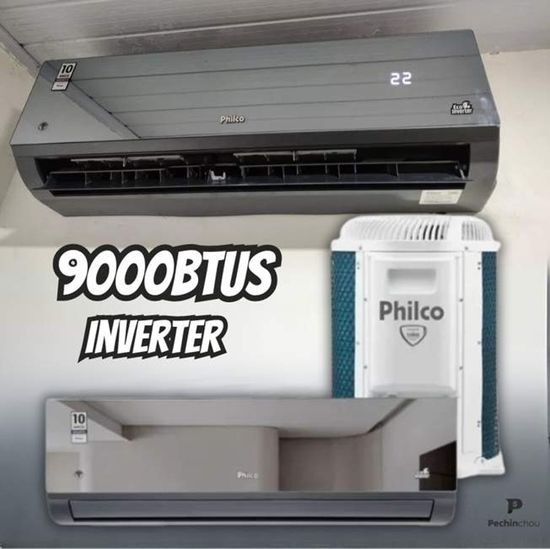 Ar Condicionado Inverter Philco 9000 Btus Quente E Frio 220v