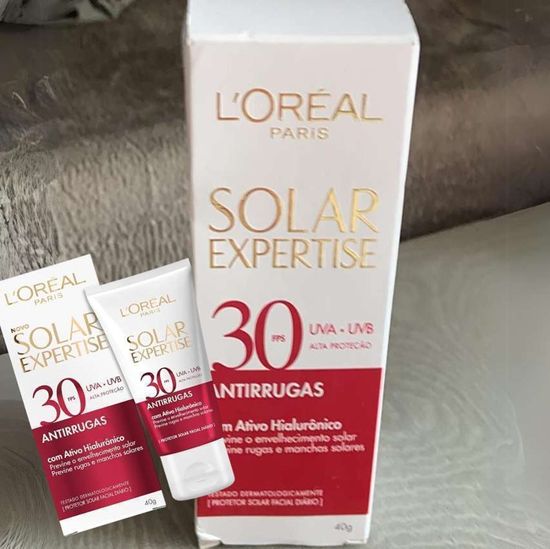 Protetor Solar Facial Antirrugas Fps 60 40g L'oréal Paris Tipo De Pele Normal