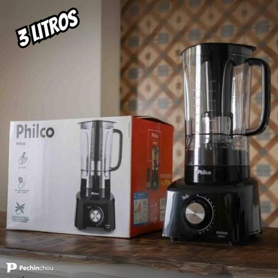 Liquidificador Philco Ph900 Preto 1200w 127v